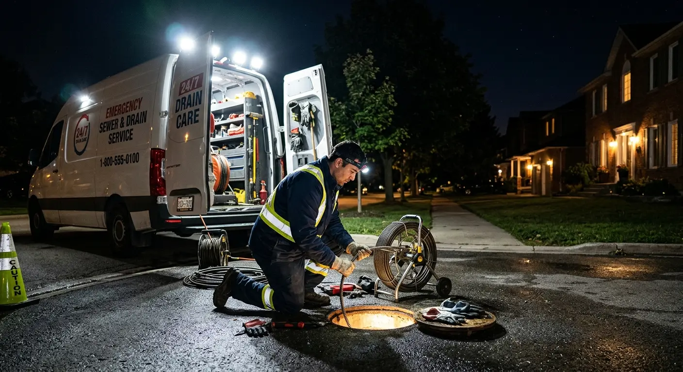 Commercial Drain Cleaning in East Fallowfield, PA